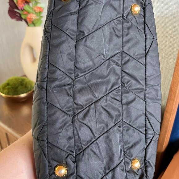 Prada Tessuto Quilted Nylon Dome Satchel - Picture 6 of 14